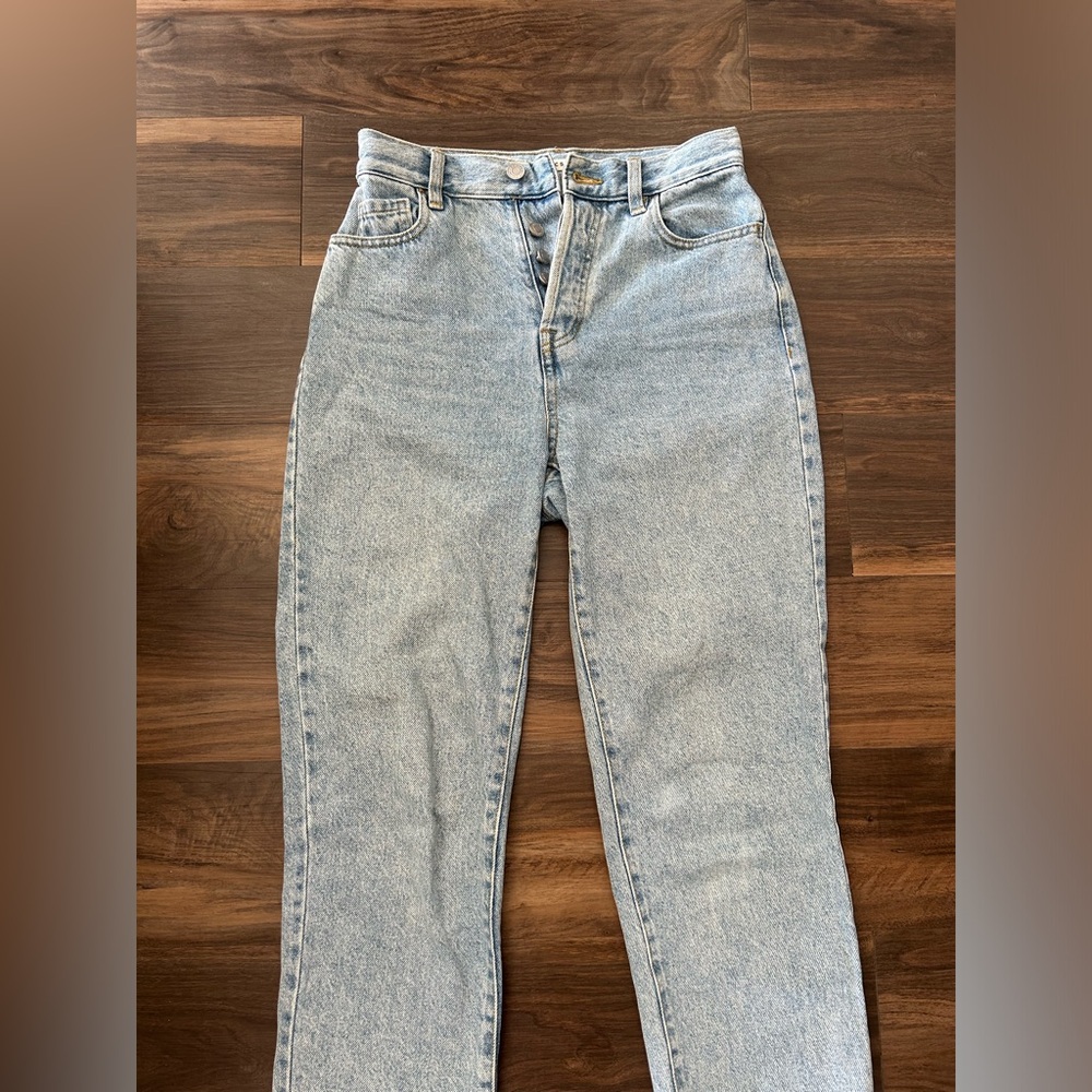Pacsun light wash straight leg jeans